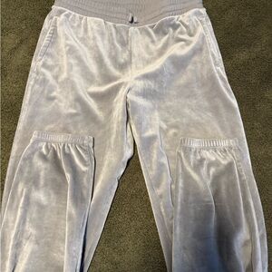 Women’s gray Velour Joggers